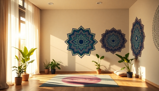 Elevate Your Space: Infusing Spiritual Serenity with Mandala Designs